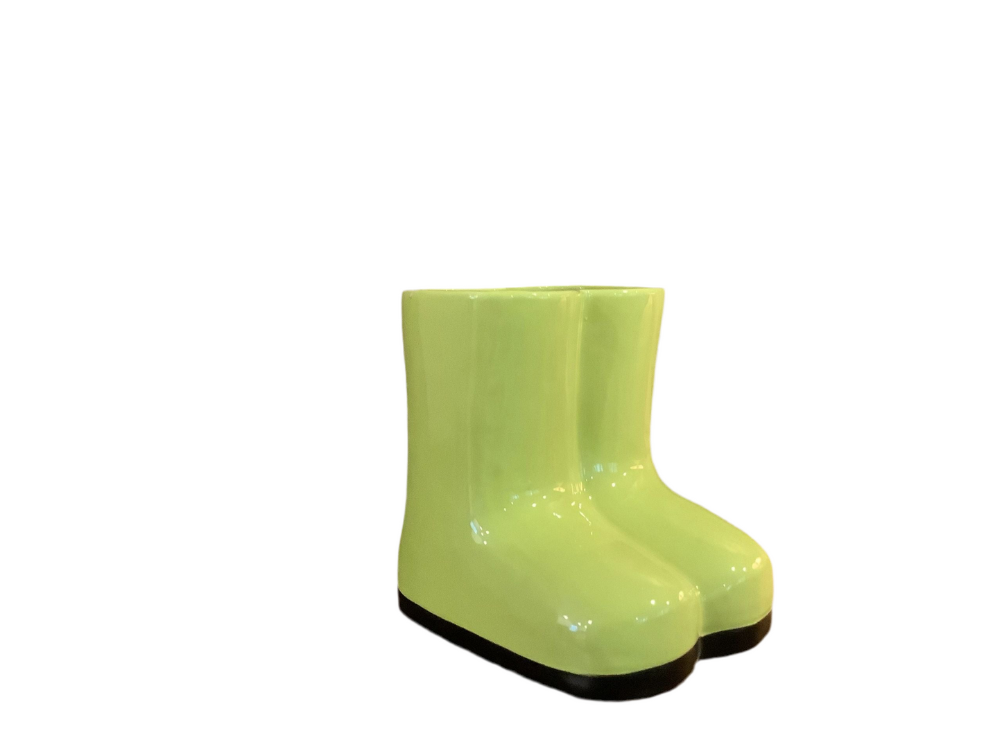 COLORFUL RAIN BOOT VASE