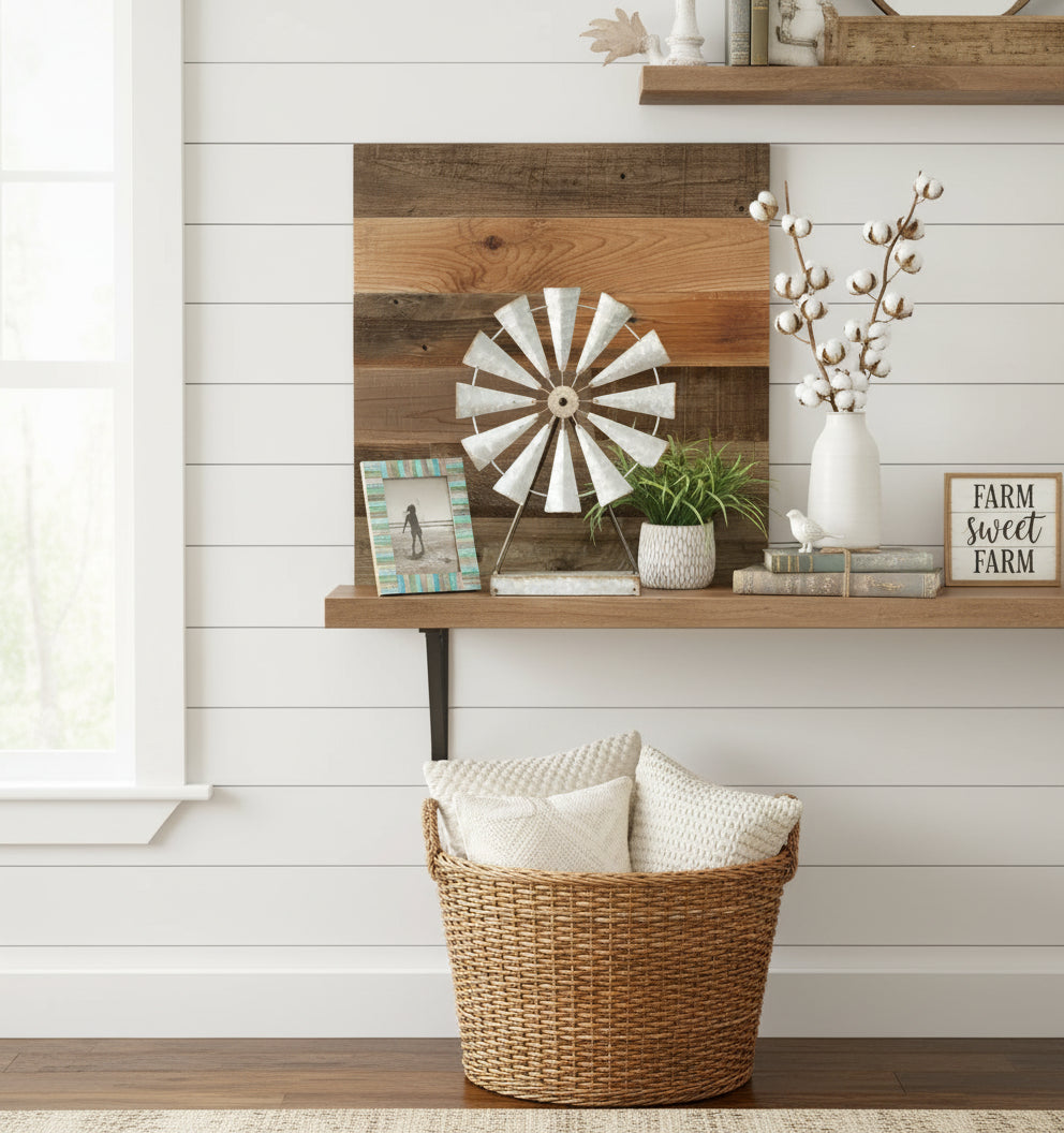 LARGE TABLETOP WINDMILL