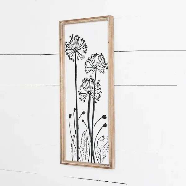 FLORAL WALL DECOR (SET OF 2)