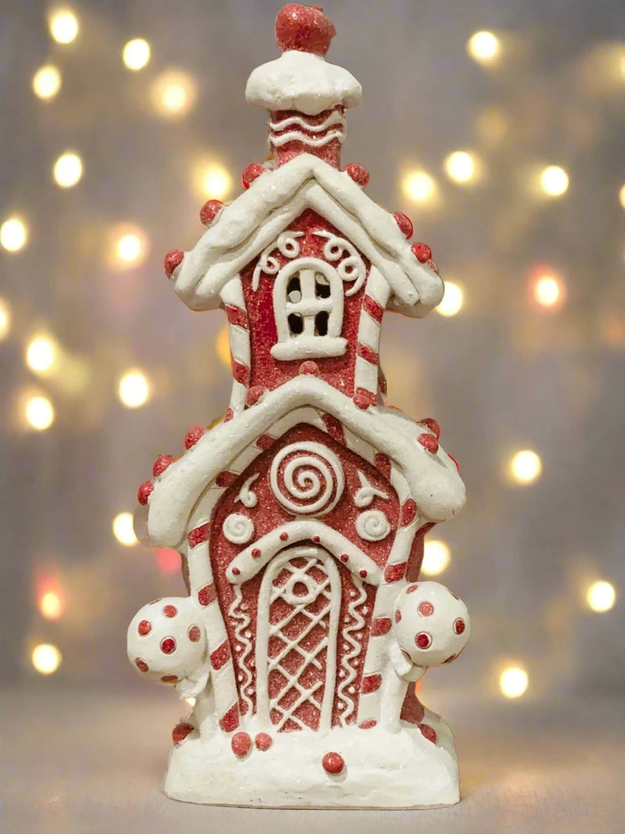 LIGHT UP GINGERBREAD HOUSE