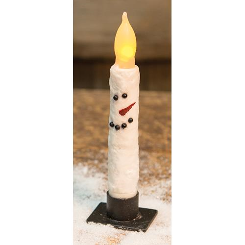 TEXTURED SNOWMAN TIMER TAPER