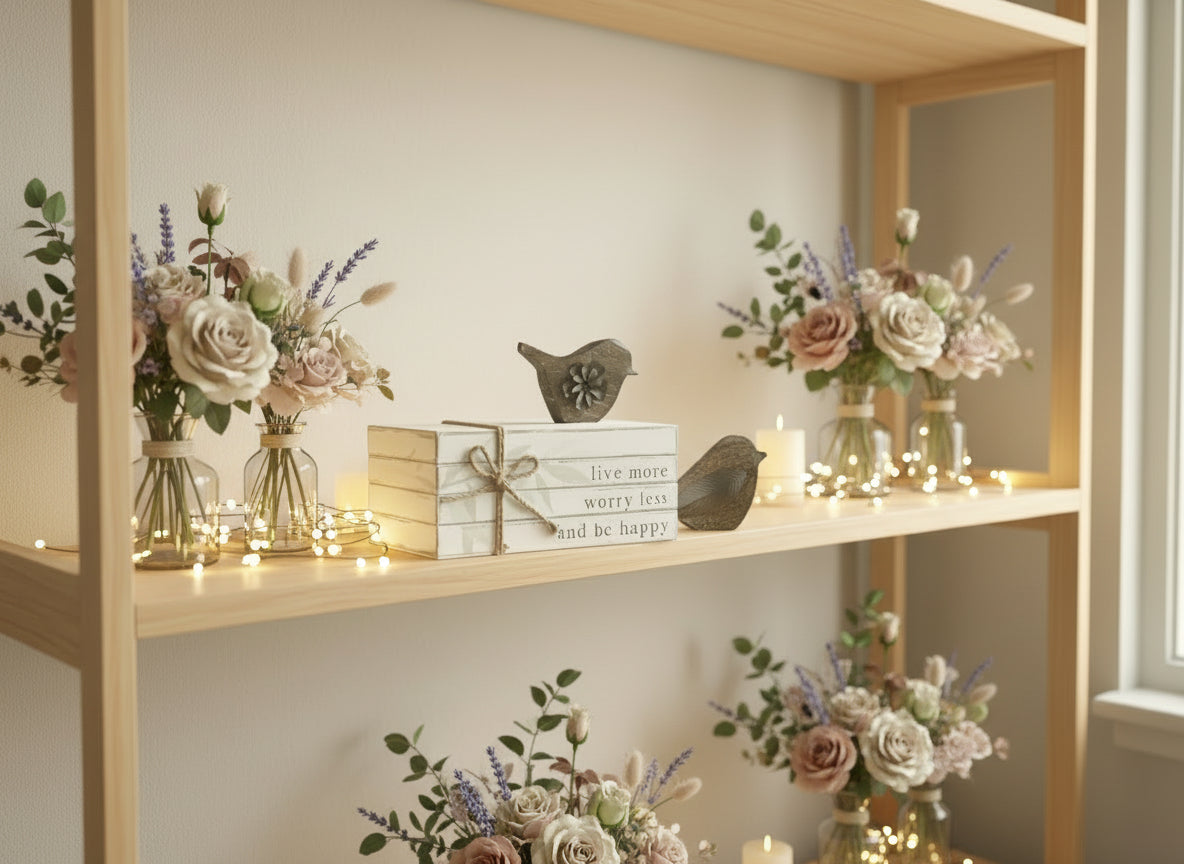 Live More Worry Less Wood Decor