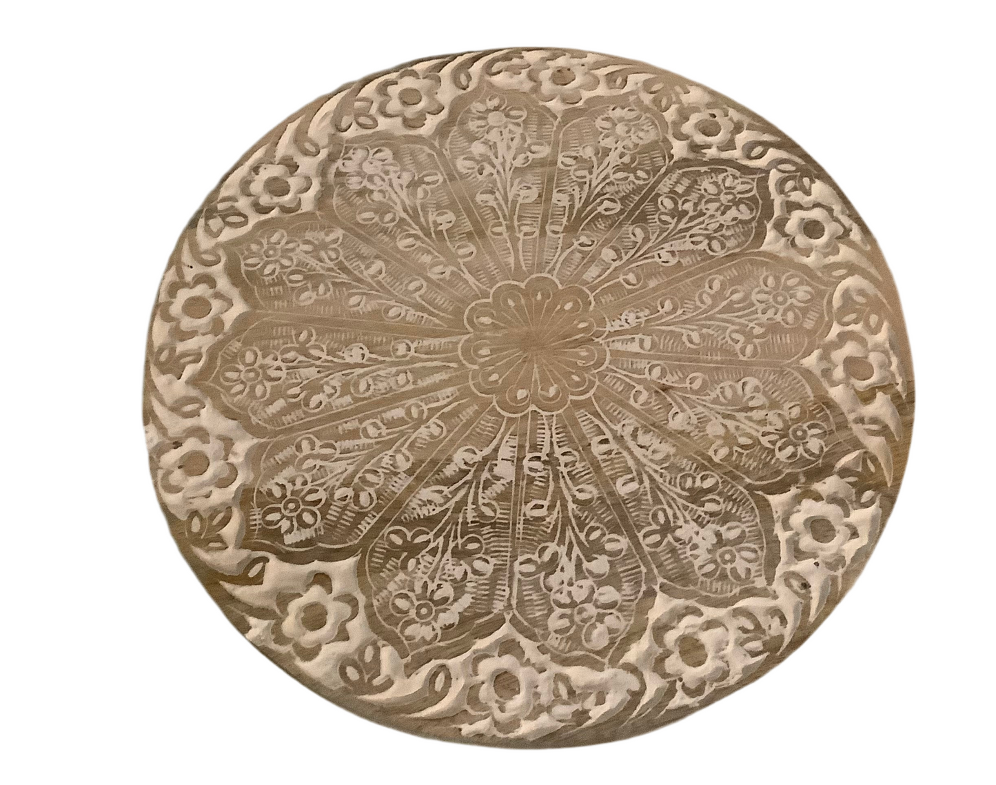 FLORAL MEDALLION TRAY