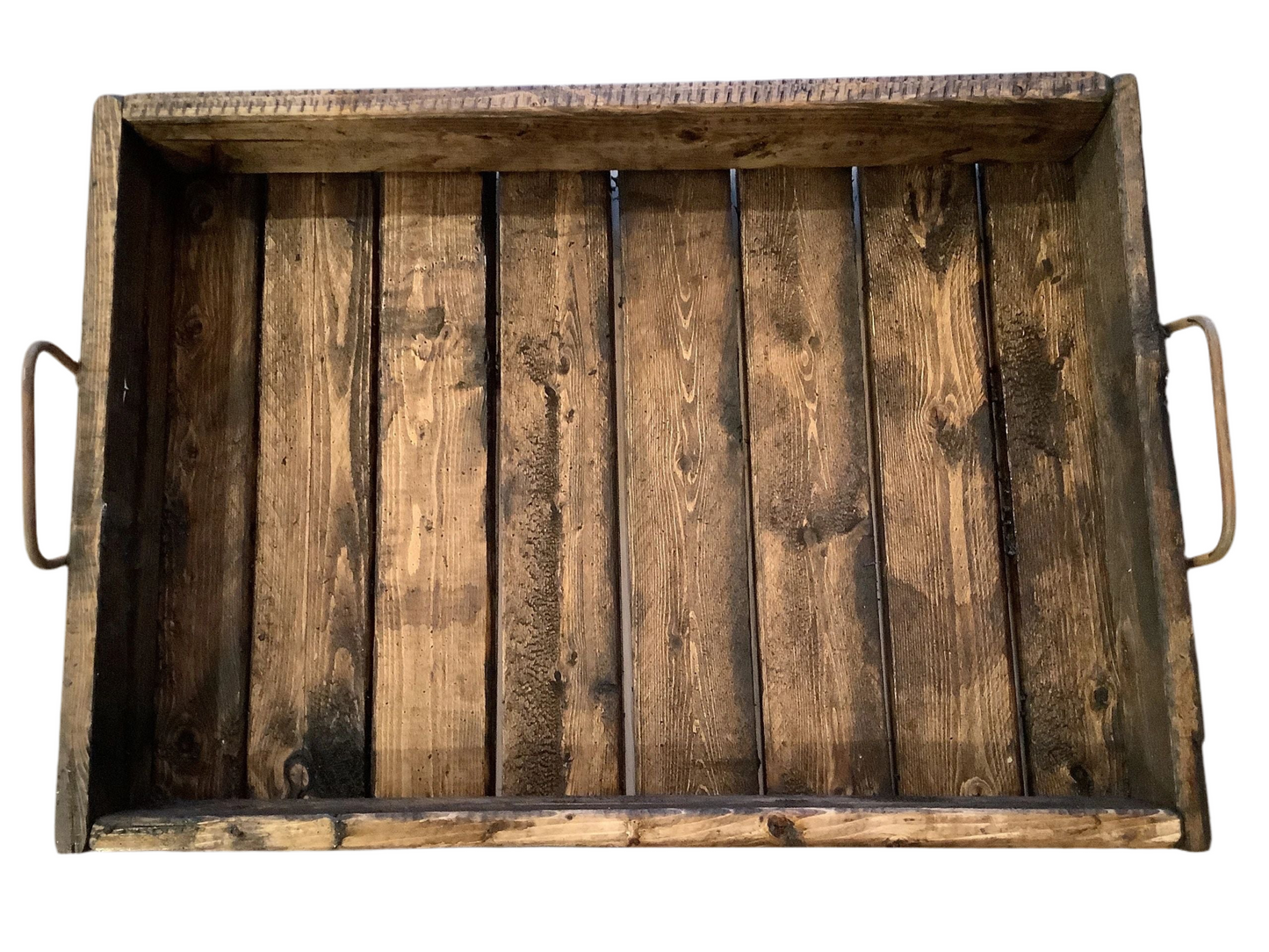 SOLID PINE WOOD TRAY WITH HANDLES