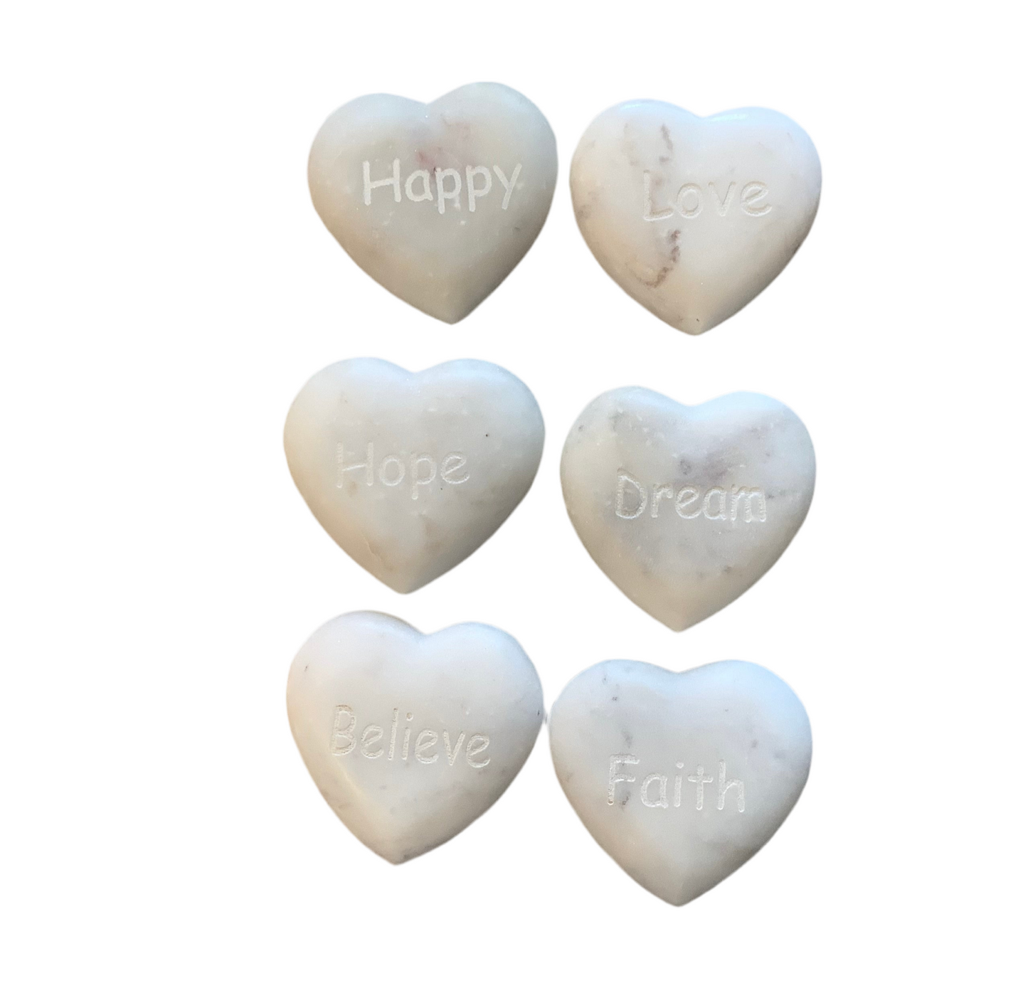 INSPIRATIONAL MARBLE HEARTS
