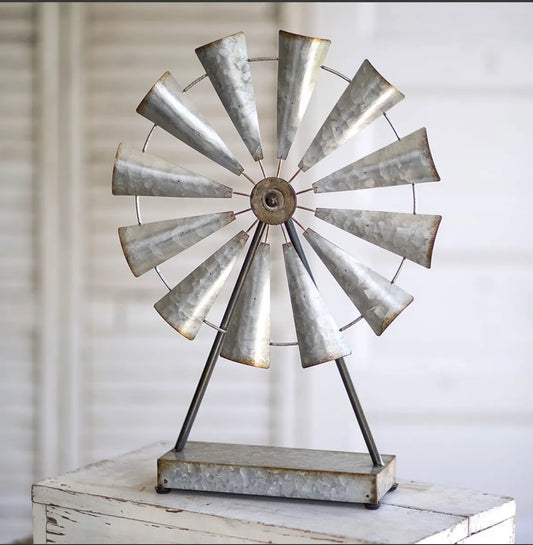 LARGE TABLETOP WINDMILL